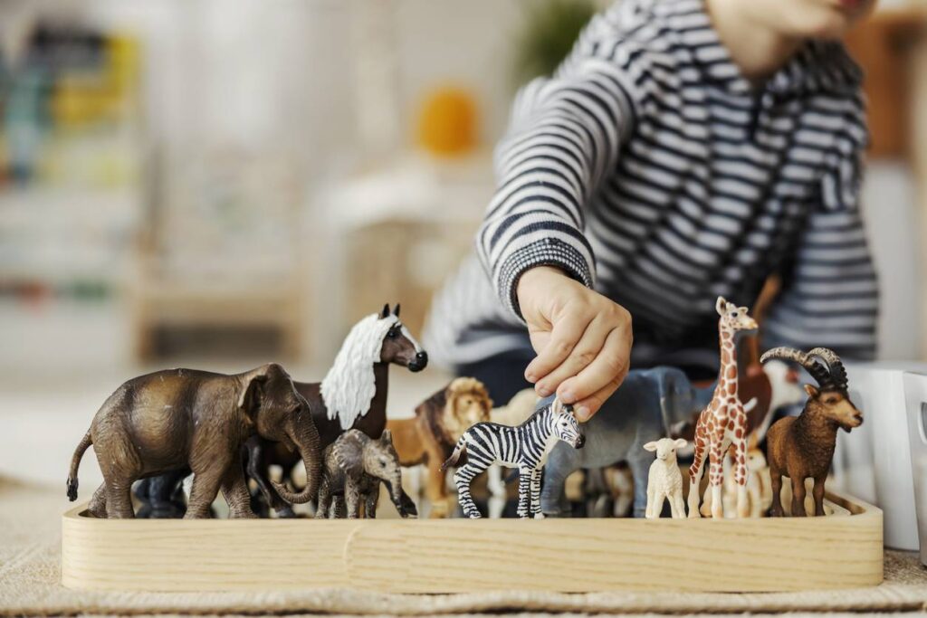 Figurines d'animaux enfant