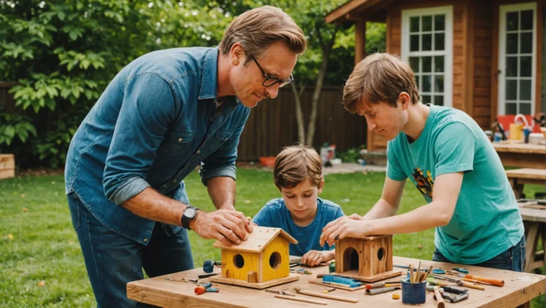 Des activités masculines qui rapprochent la famille de manière inattendue